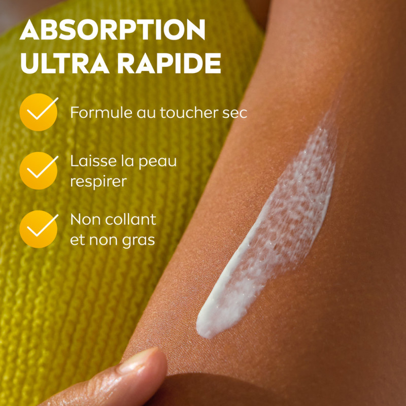 Pack de  2 - Nivea Sun - Tube Protect & Hydrate Invisible Finish FPS 50+ 150ml (**)