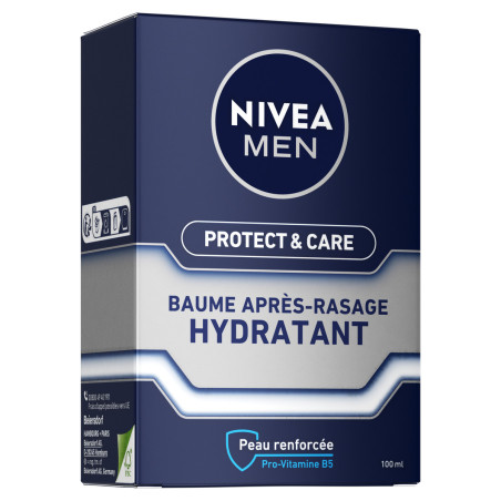 Pack de  2 - Nivea Men - PROTECT & CARE Baume Après-Rasage Hydratant 100ml