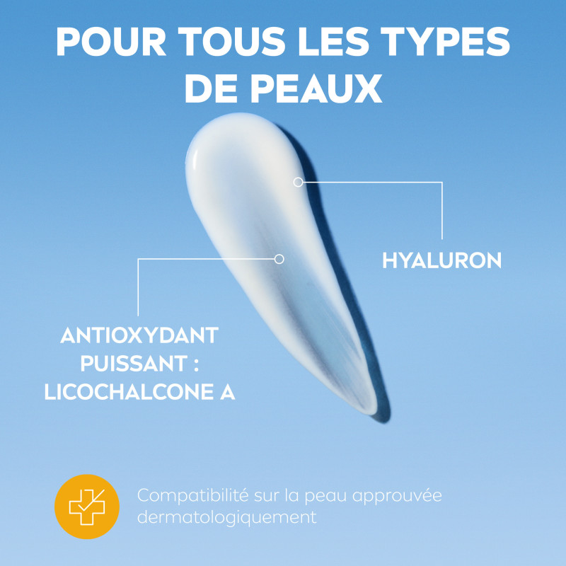 Pack de  2 - Nivea Sun - Primer UV Visage Daily 2-en-1 FPS 50+ 30ml (**)