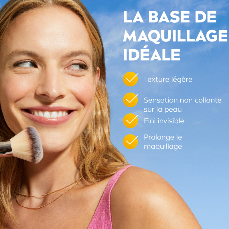 Pack de  2 - Nivea Sun - Primer UV Visage Daily 2-en-1 FPS 50+ 30ml (**)