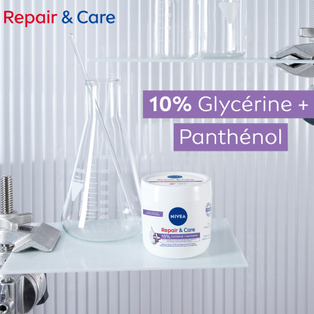 Pack de  3 - Nivea - Repair & Care Crème multi-usages Peaux Sensibles 400ml