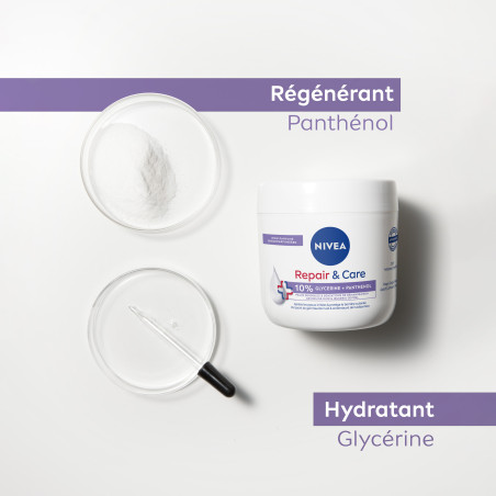 Pack de  3 - Nivea - Repair & Care Crème multi-usages Peaux Sensibles 400ml
