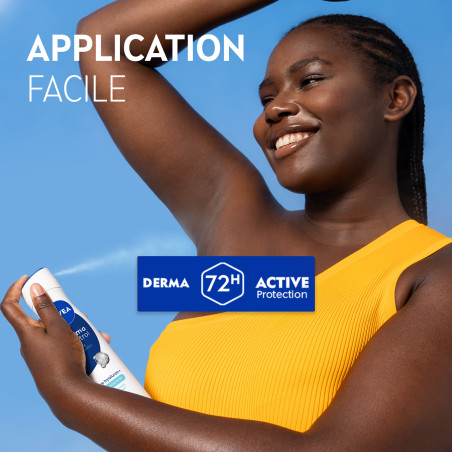 Pack de 2 - NIVEA - Déodorant Spray Anti-transpirant 72H Derma Control Defend Le spray de 200ml Pack de 2 - NIVEA - Déodorant Spray Anti-transpirant 72H Derma Control Defend Le spray de 200ml