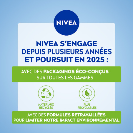 Pack de 2 - NIVEA - Déodorant Bille Anti-transpirant 72H Derma Control Restore  Le roll-on de 50ml Pack de 2 - NIVEA - Déodorant Bille Anti-transpirant 72H Derma Control Restore  Le roll-on de 50ml