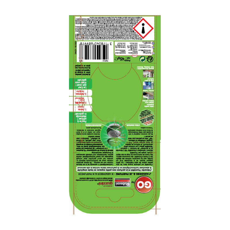 Rubson - Absorbeur Go Appareil J'Absorbe Et Je Parfume Boisé