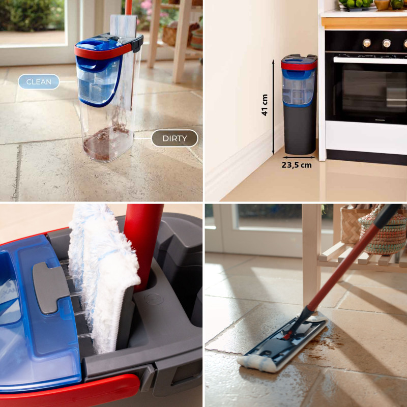 Vileda - H2pro Flat mop box