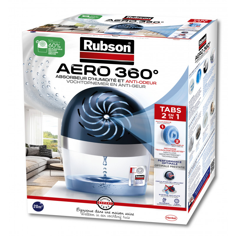 Rubson - Absorbeur Aero 360 Appareil 20M²