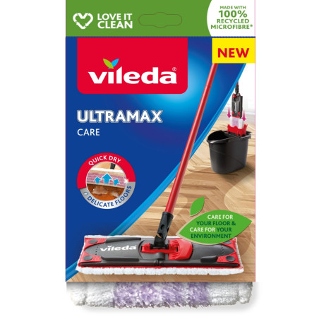 Vileda - 12Spray le balai vaporisateur idéal pour un nettoyage rapide des petites surfaces