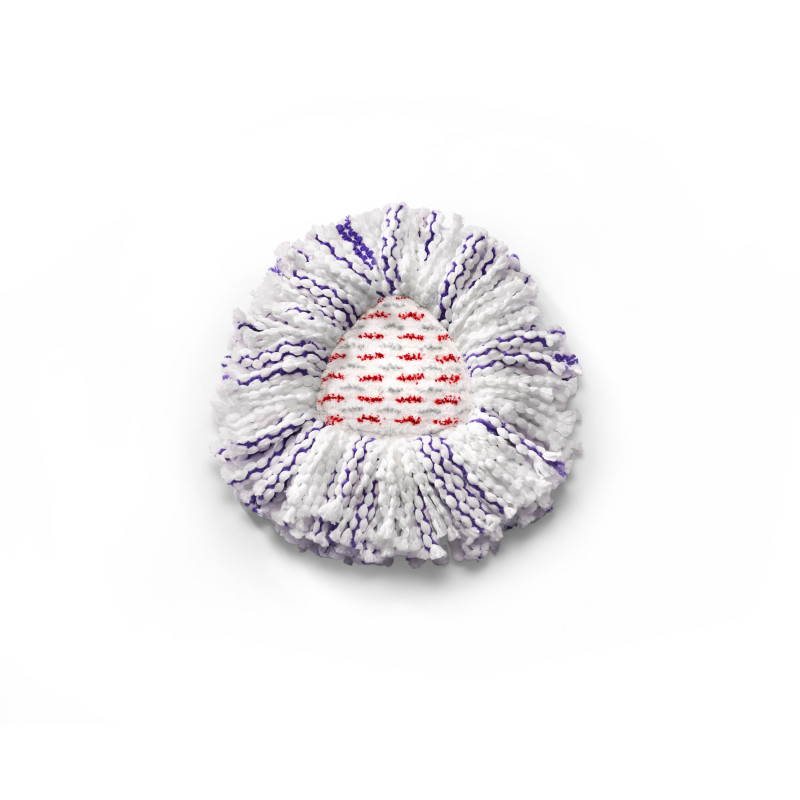 Vileda Recharge Turbo 3 en 1 avec pad central – Retire 99% des bactéries