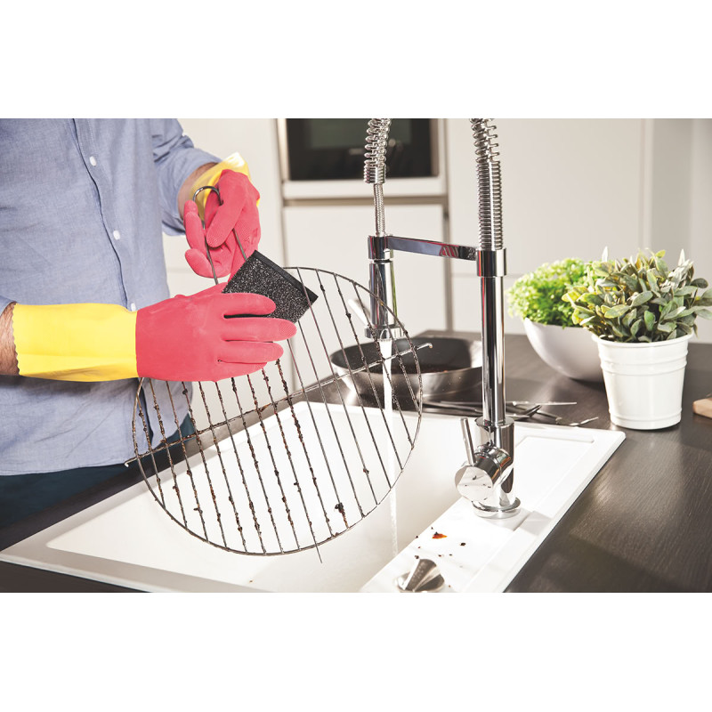 Vileda - Récureurs Glitzi power Inox 2pcs