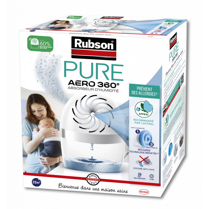 Rubson - Absorbeur Aero 360 Pure Appareil 20M²