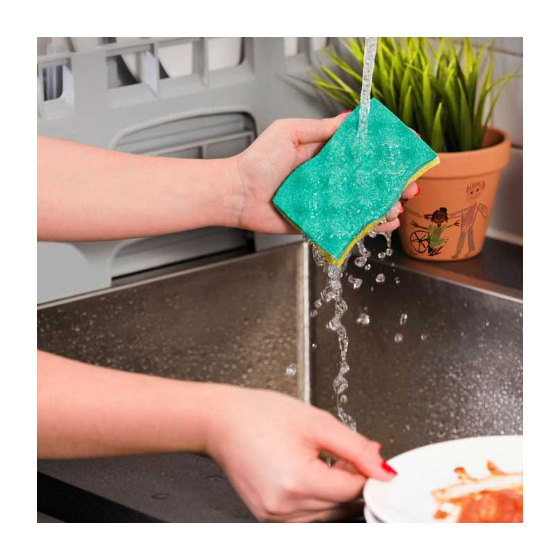 Vileda - Récureurs Glitzi power Inox 2pcs