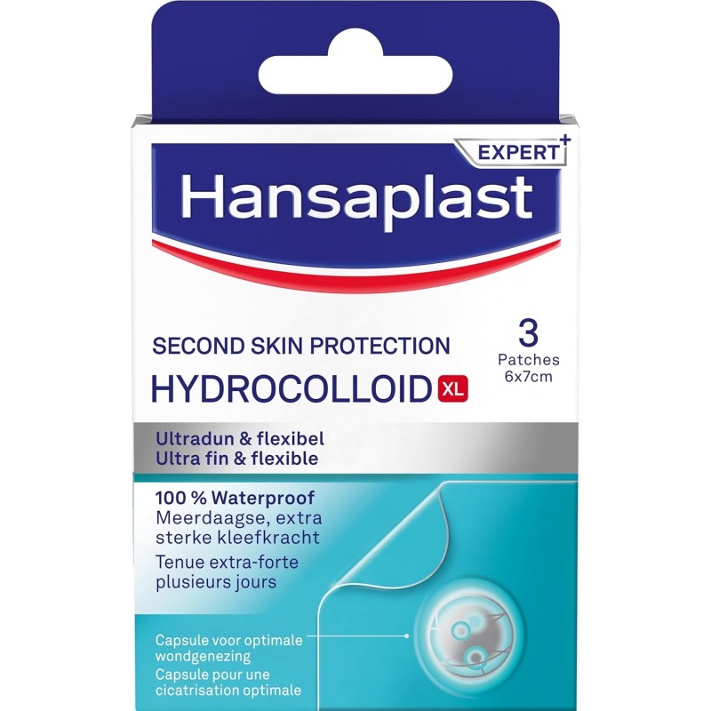 3 Pansements Hydrocolloïdes XL HANSAPLAST