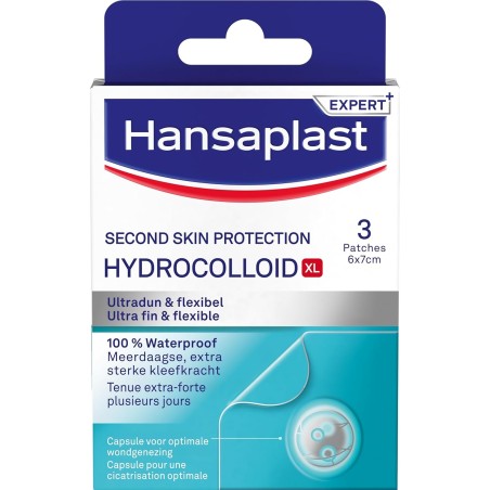 3 Pansements Hydrocolloïdes XL HANSAPLAST