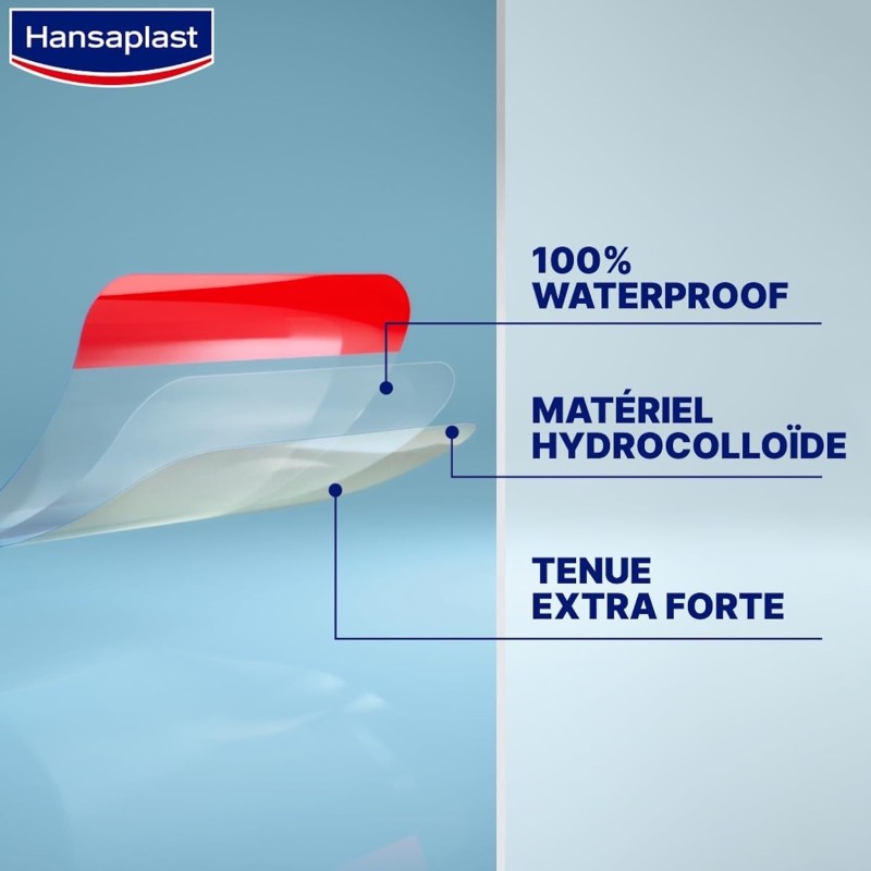 6 Pansements Hydrocolloïdes M/L HANSAPLAST