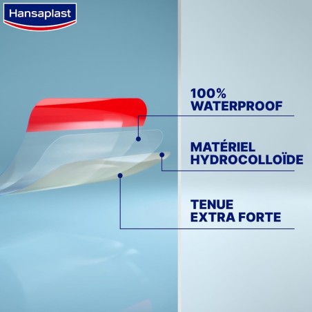 6 Pansements Hydrocolloïdes M/L HANSAPLAST
