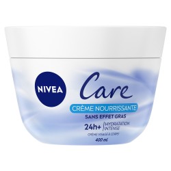 Crème Nourrissante Visage Corps Mains Care NIVEA 400ml