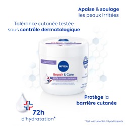 Crème Visage Corps et Mains Repair & Care Peaux Très sèches et Sensibles NIVEA 400ml 2
