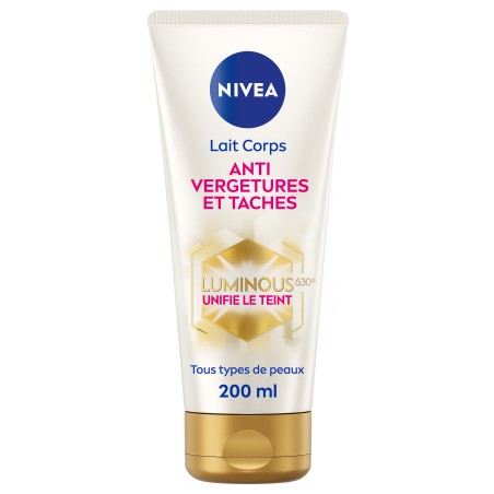 Lait Corps Anti-vergetures & anti-taches Luminous 630 NIVEA 200ml