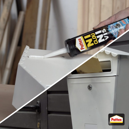 Pattex - Colle Fixation Ncnv Résiste À L'Eau Cart 450G