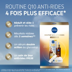 Coffret Duo Routine Q10 Anti-Rides Sérum Q10 et crème de jour Q10 NIVEA 2