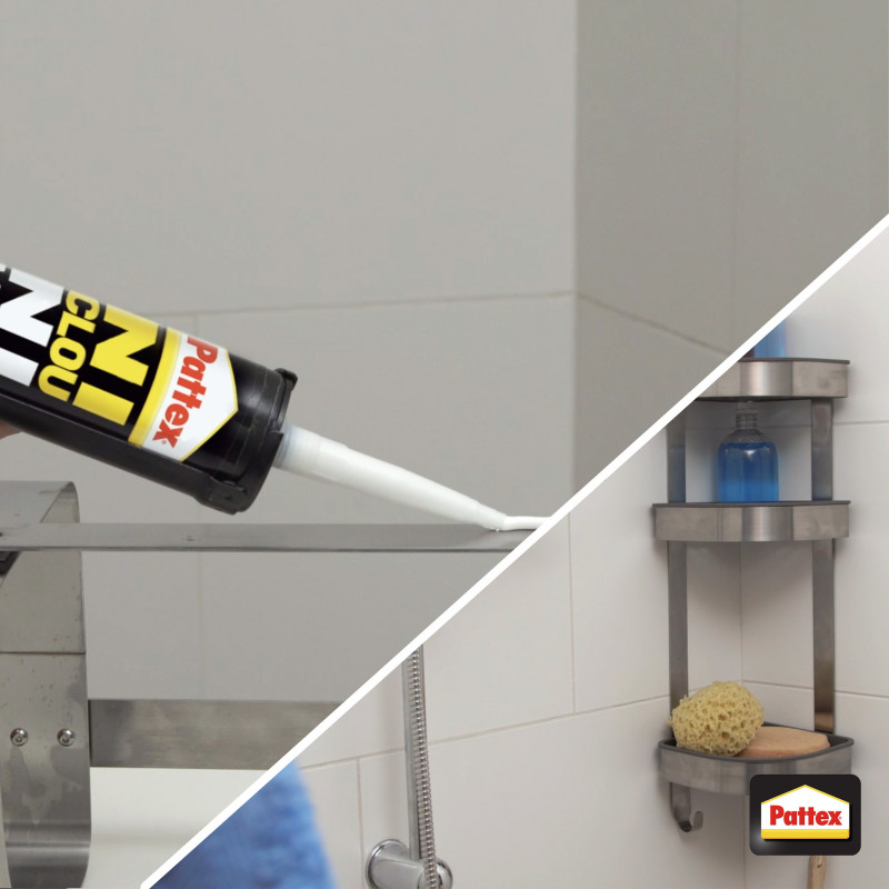 Pattex - Colle Fixation Ncnv Résiste À L'Eau Cart 450G