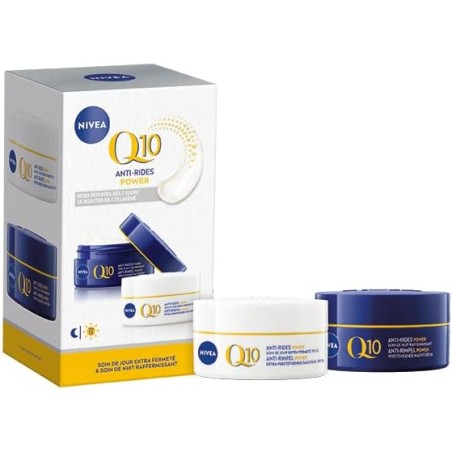 Coffret Visage Q10 Power crème de jour & de nuit NIVEA