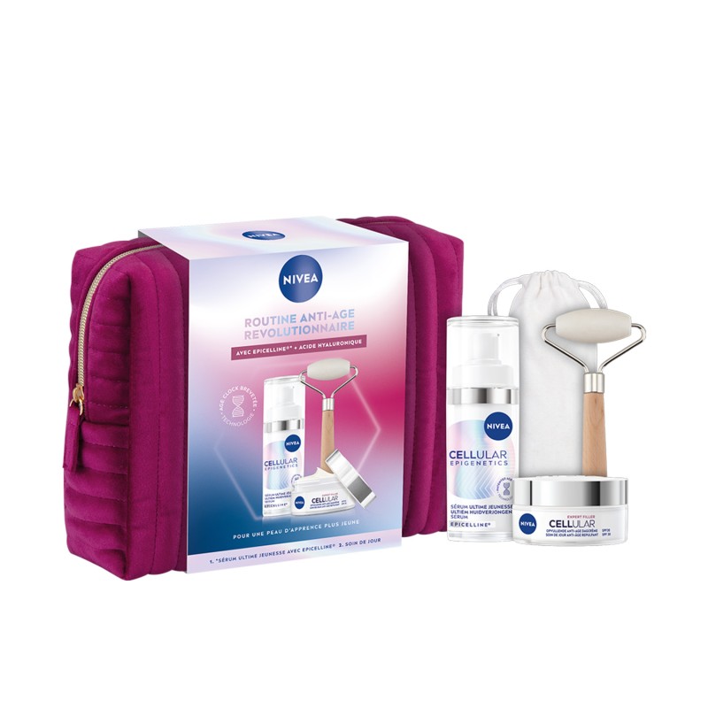 Trousse Routine Anti-Age Revolutionnaire Epicelline et Acide Hyaluronique NIVEA