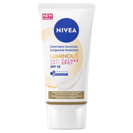 Crème Mains Anti Taches Peaux sèches Luminous630 NIVEA 50ml