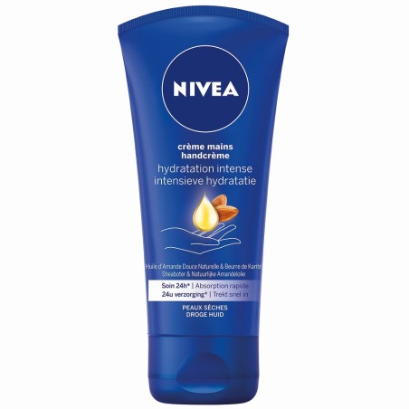 Crème Mains Hydratante Peaux sèches Beurre de Karité NIVEA 75ml