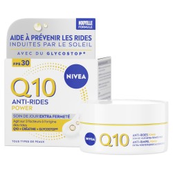 Crème visage jour anti-rides extra fermeté Q10 Power FPS 30 NIVEA 50ml