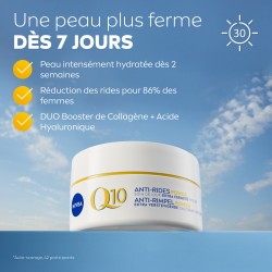 Crème visage jour anti-rides extra fermeté Q10 Power FPS 30 NIVEA 50ml 2