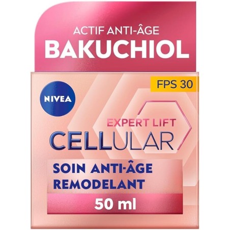 Crème visage Jour Remodelant CELLULAR LIFT FPS30 NIVEA 50ml
