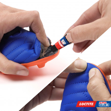 Loctite - Colles Cyanoacrylates Superglue-3 Power Gel Tube 3G Lot De 2 Blister Carton 12Uc