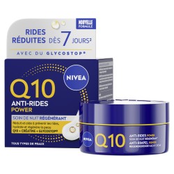 Crème visage nuit anti-rides raffermissant Q10 Power NIVEA 50ml