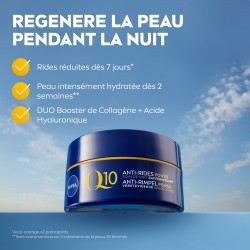 Crème visage nuit anti-rides raffermissant Q10 Power NIVEA 50ml 2
