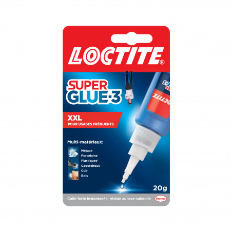 Loctite - Colles Cyanoacrylates Superglue-3 Xxl Bouteille 20G Blister 12Uc