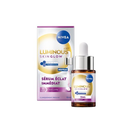 Sérum Visage Eclat Immédiat LUMINOUS630 SKIN GLOW NIVEA 15ml