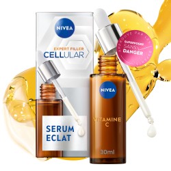 Sérum visage Eclat Vitamine C Cellular Expert Filler NIVEA 30ml