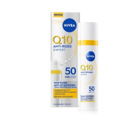 Soin Visage Fluide Anti-UV Quotidien GLYCOSTOP Q10 FPS50 NIVEA 40ml