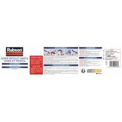 Rubson - Produits De Service Super Pistolet Easy Service Mastic Pliable