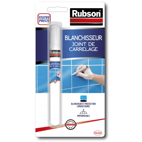 Rubson - Produits De Service Easy Service Rénov'Joint De Carrelage Blanc 7Ml