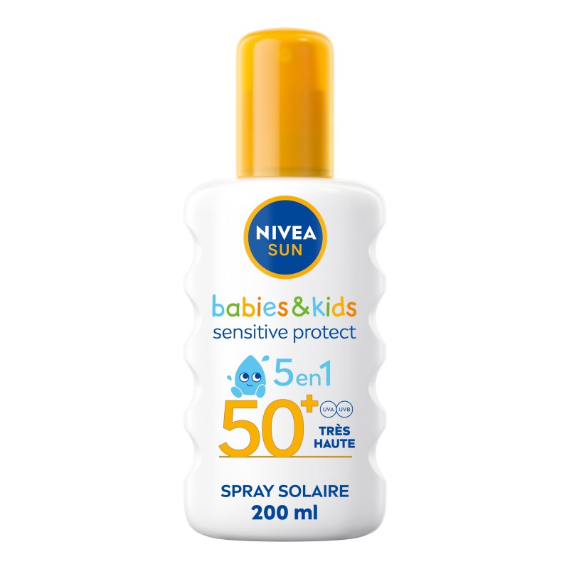 Crème solaire Bébé & Enfants Spray FPS 50+ NIVEA SUN 200ml