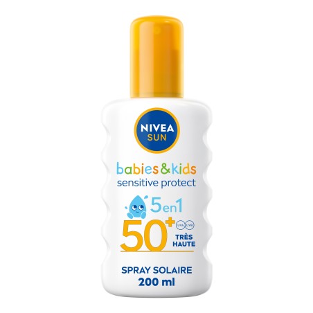Crème solaire Bébé & Enfants Spray FPS 50+ NIVEA SUN 200ml