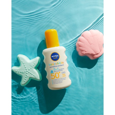 Nivea Sun - Spray Enfants Protect & Play Sensitive FPS 50+  200Ml