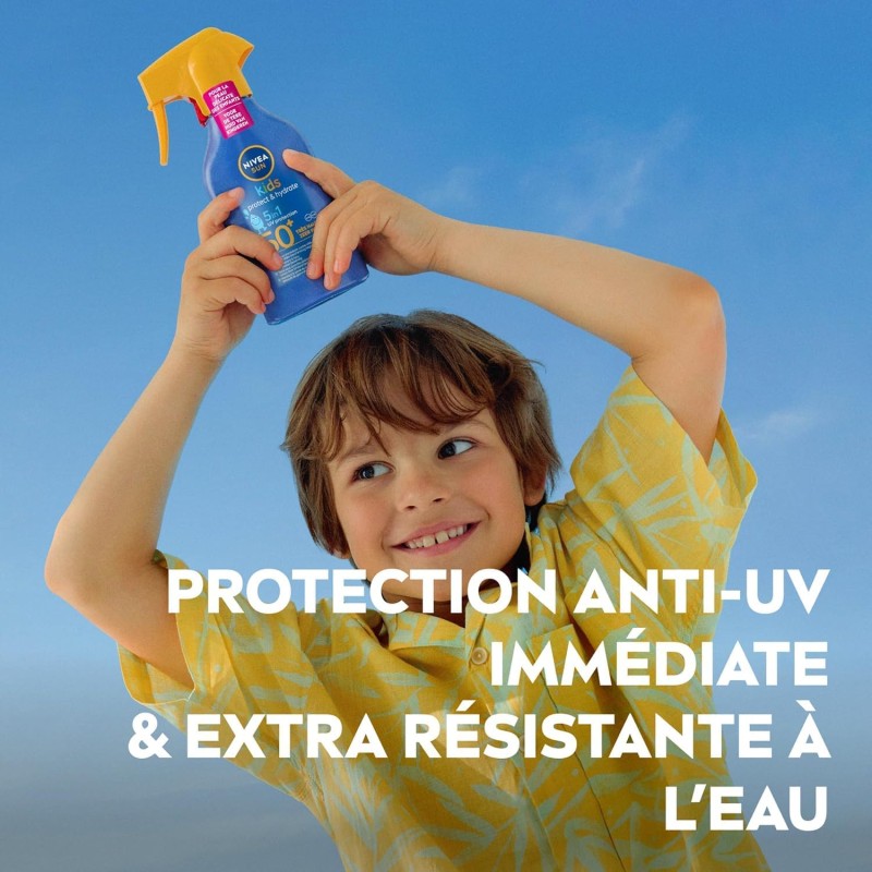 Crème Solaire Pistolet FPS 50+ Enfants Protect & Hydrate NIVEA SUN 250ml