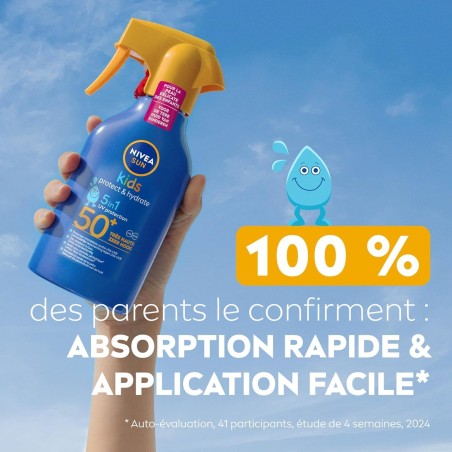 Crème Solaire Pistolet FPS 50+ Enfants Protect & Hydrate NIVEA SUN 250ml