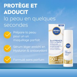 Crème Solaire Sérum Primer FPS 50 UV Face Specialist NIVEA SUN 30ml 2