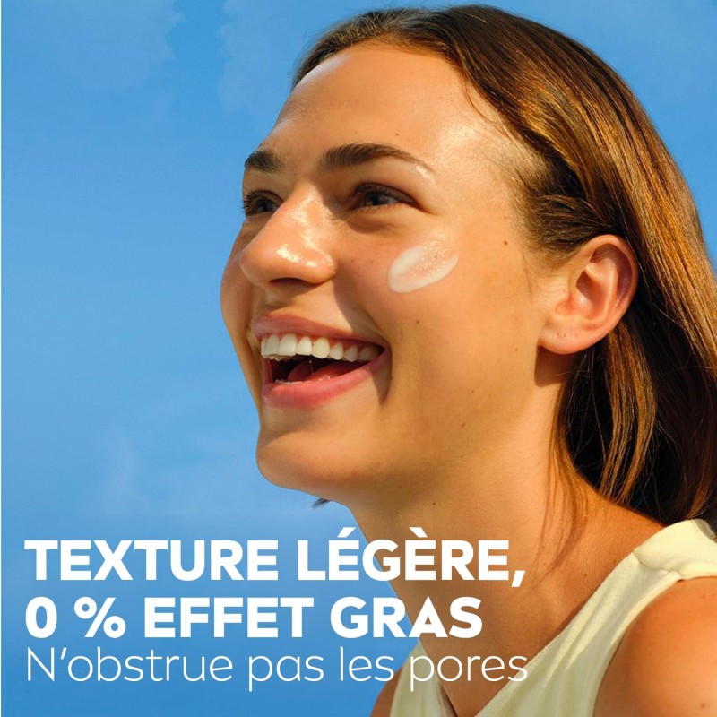 Crème visage solaire Anti-Âge Q10 SPF 50 NIVEA SUN 40ml