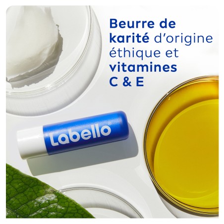 Lot de 3 Baume soin des lèvres stick hydratant Original LABELLO 2×4,8g